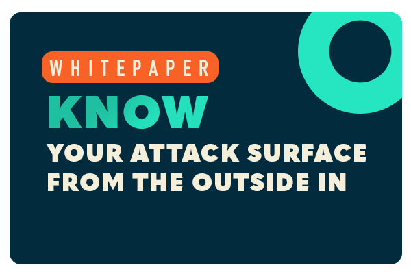Know your attack surface from the outside in